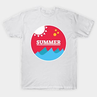 red summer T-Shirt